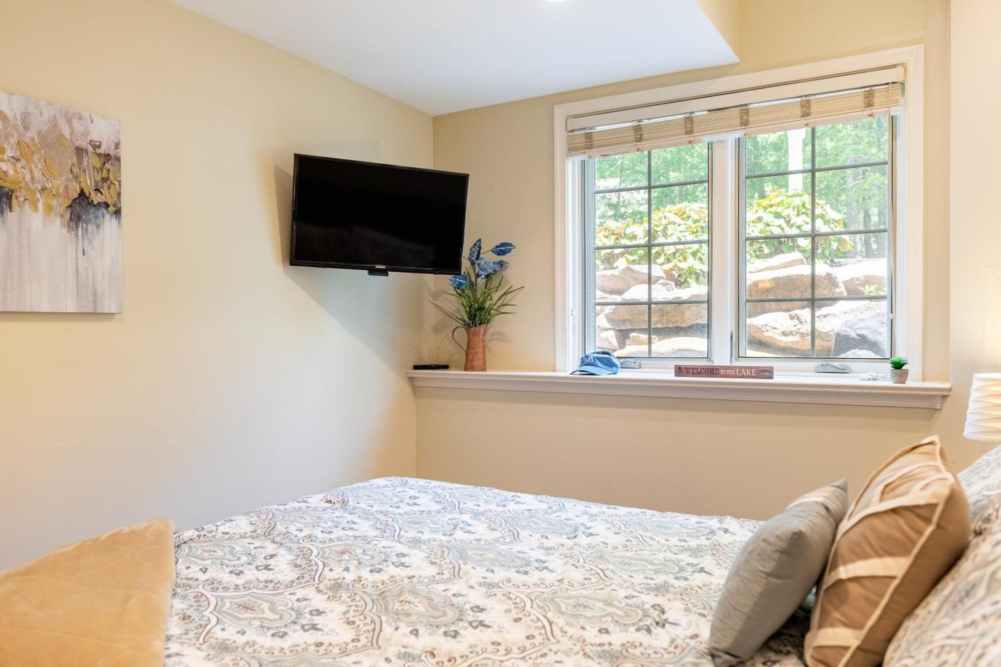 Highland Hideaway By Avantstay Group Poconos Retreat W Patio Game Room เลคฮาร์โมนี ภายนอก รูปภาพ
