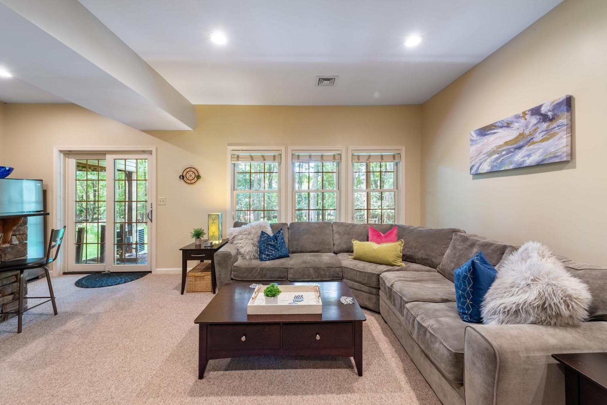 Highland Hideaway By Avantstay Group Poconos Retreat W Patio Game Room เลคฮาร์โมนี ภายนอก รูปภาพ