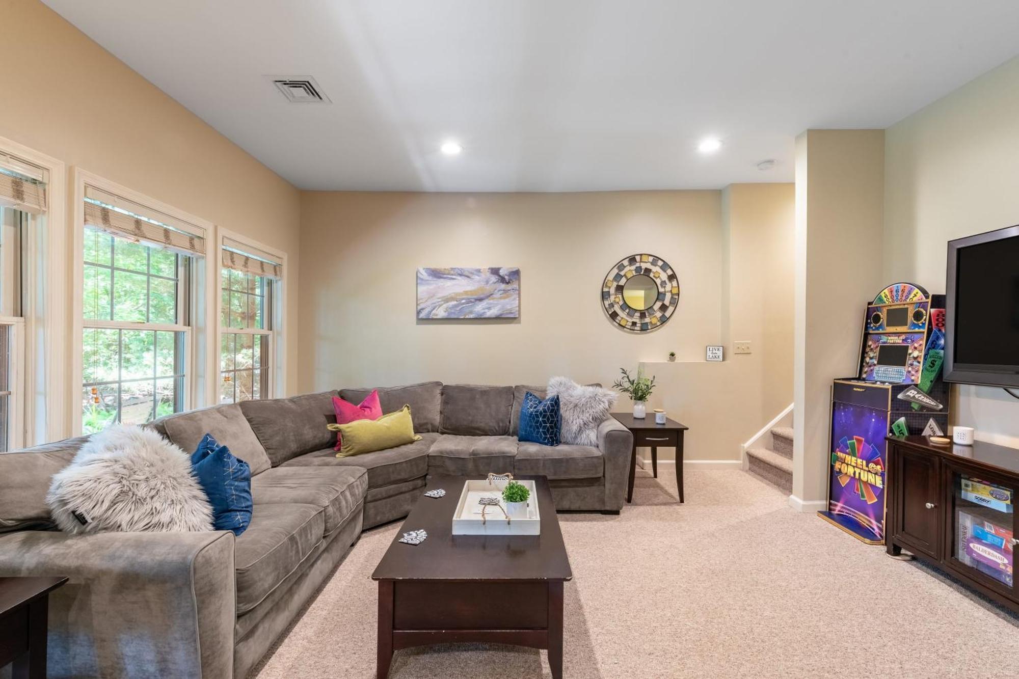 Highland Hideaway By Avantstay Group Poconos Retreat W Patio Game Room เลคฮาร์โมนี ภายนอก รูปภาพ
